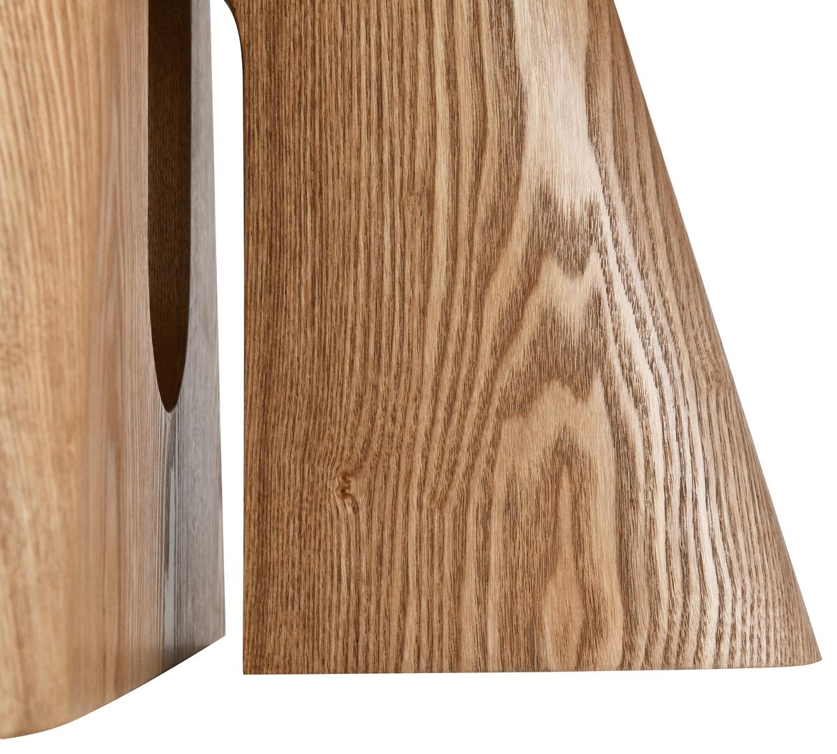 Jedilna Miza Otis, Barva Hrasta, Bela, 160x90 - barve hrasta/bela, Moderno, kamen/leseni material (160/90/75cm) - Livetastic