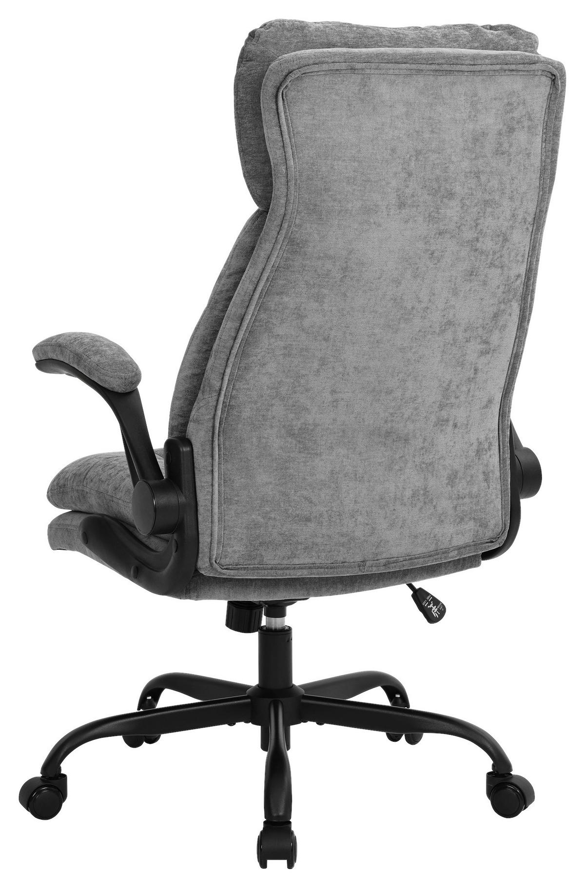 Milan Uredska Stolica - siva/crna, Trend, drvo/metal (66/121/72cm) - Modern Living