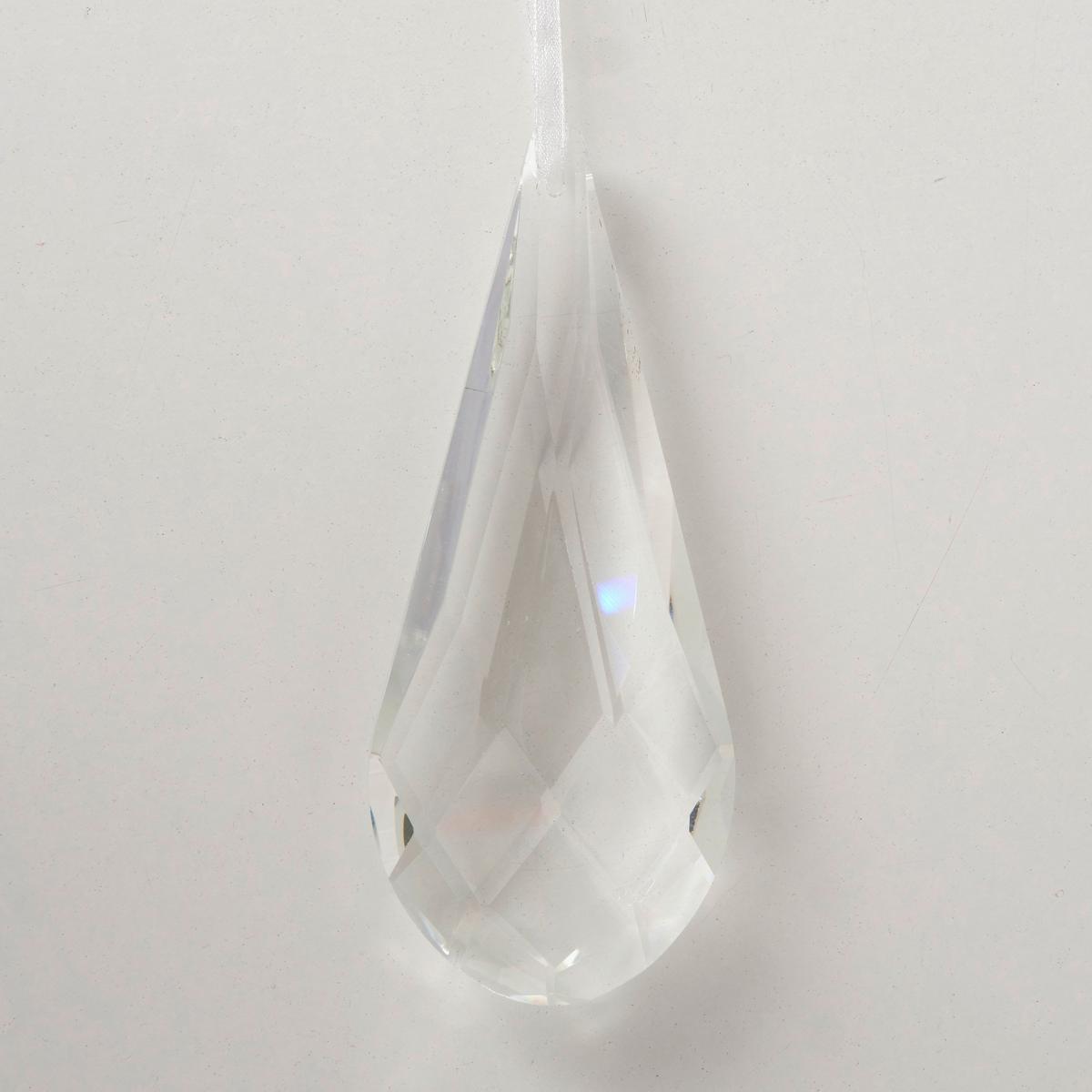 Dekohänger SIRAL Transparent - Transparent, Basics, Glas/Textil (4,5/12/1cm)