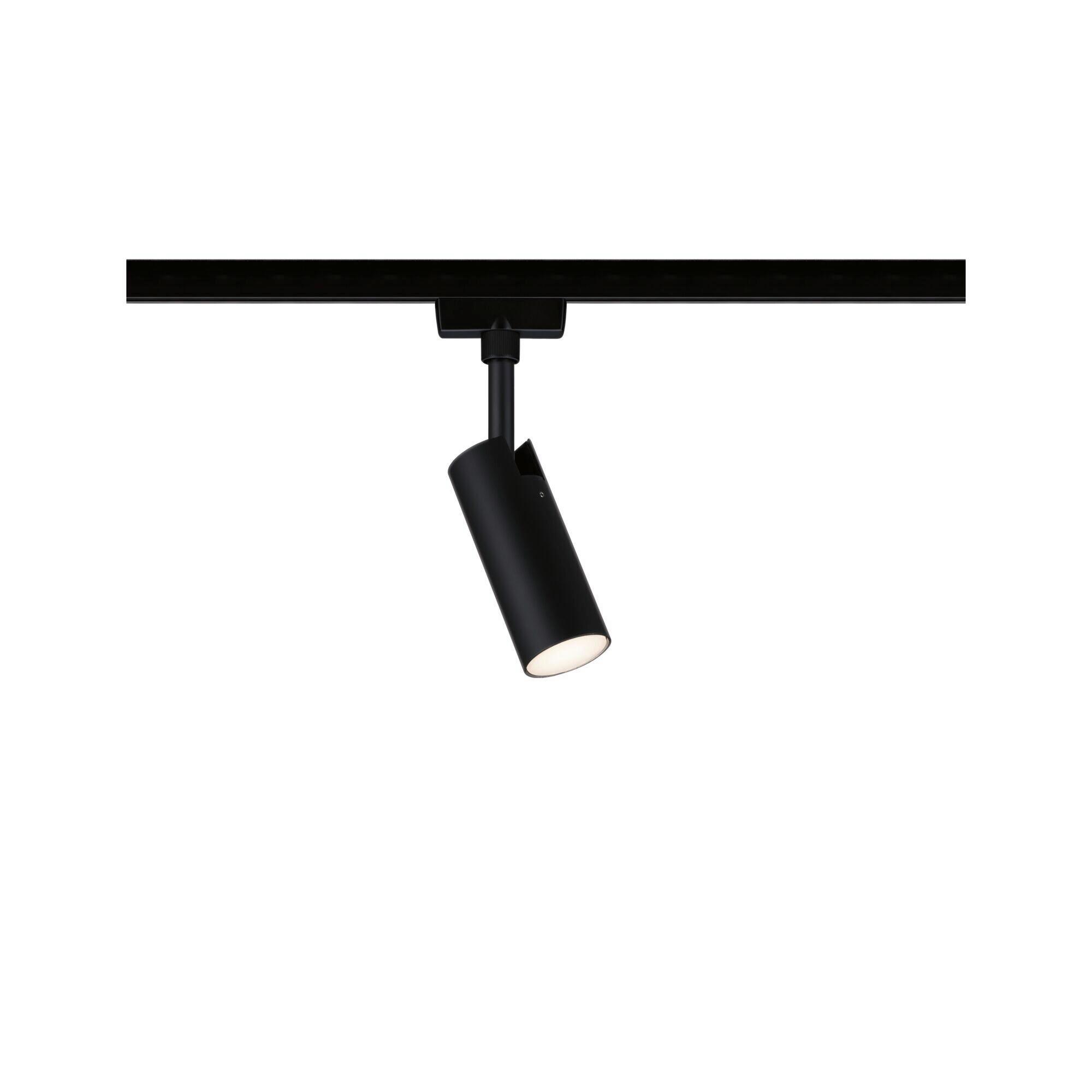 Strahler Urail Tubo Schwarz max. 4 Watt - Schwarz, Basics, Kunststoff/Metall (4.3/4.3/18.8cm) - Paulmann