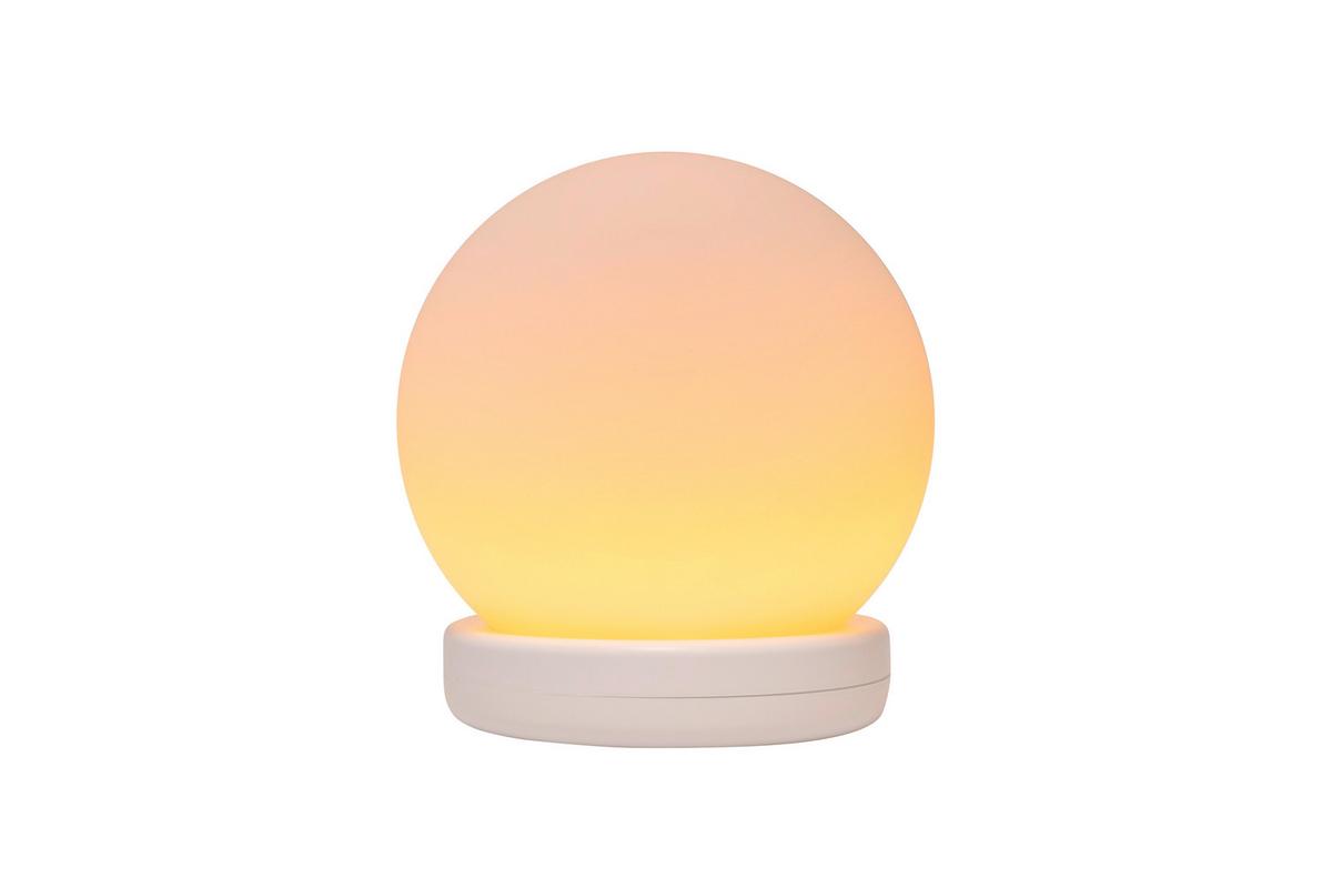 LED-Dekoleuchte Milks in Weiss max. 2 Watt - Weiss, Modern, Glas/Kunststoff (15/16cm) - Modern Living