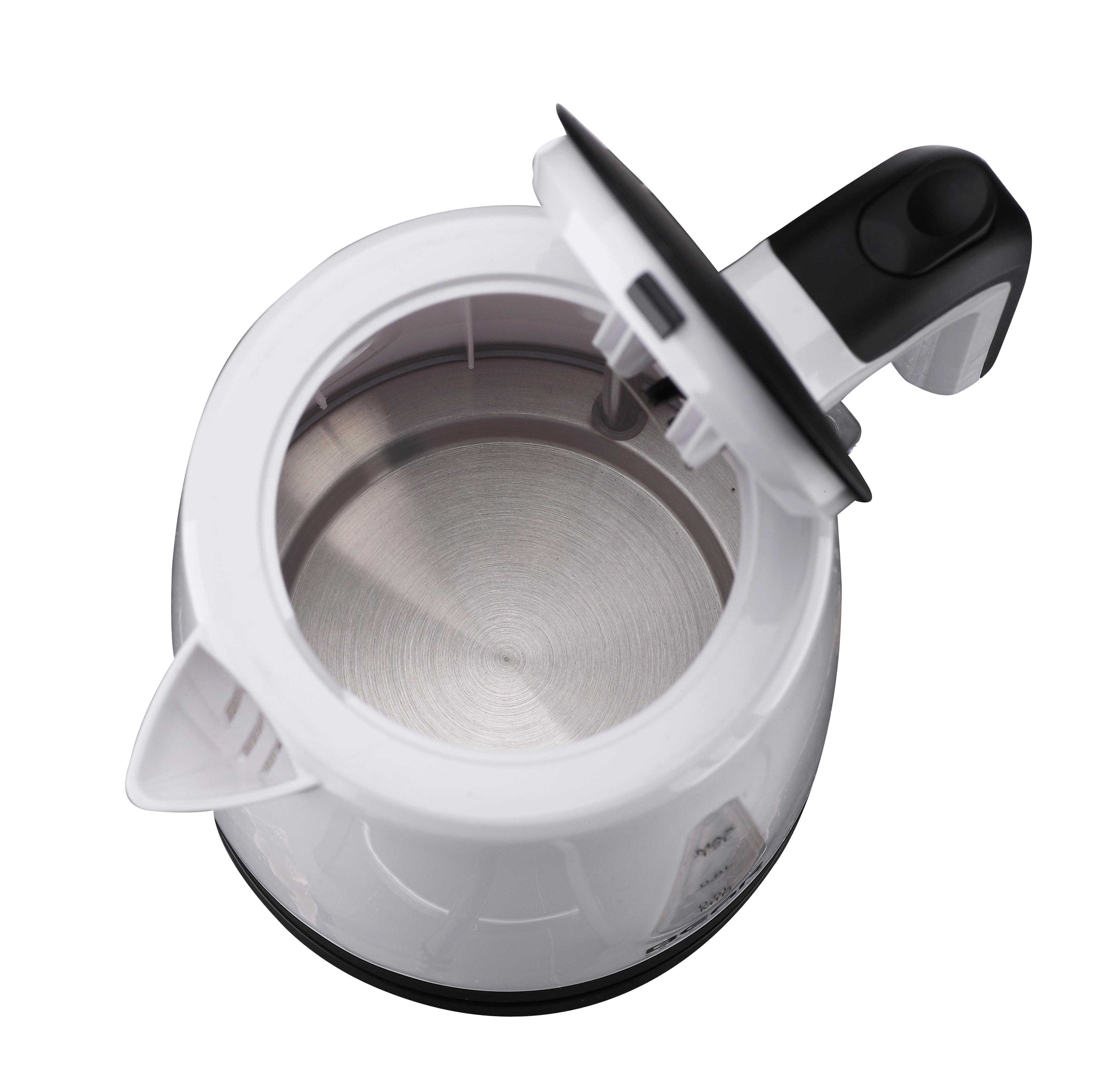Wasserkocher Elias max. 1200 Watt - Schwarz/Weiß, Kunststoff (13,5/20,4/20cm) - Silva Homeline