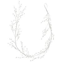 Girlande Gloomy I Silberfarben ca. 120cm - Silberfarben, KONVENTIONELL, Kunststoff/Metall (120cm) - Mömax