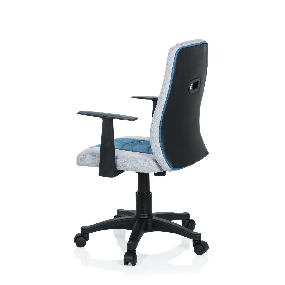 Mladinski Vrtljivi Stol Kiddy Extra, Siva, Modra - modra/siva, Basics, umetna masa (55/95-105/45cm) - MID.YOU