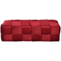 TABURET ELLIOT - roșu burgund, Modern, plastic/lemn (124/41/46cm) - Mömax