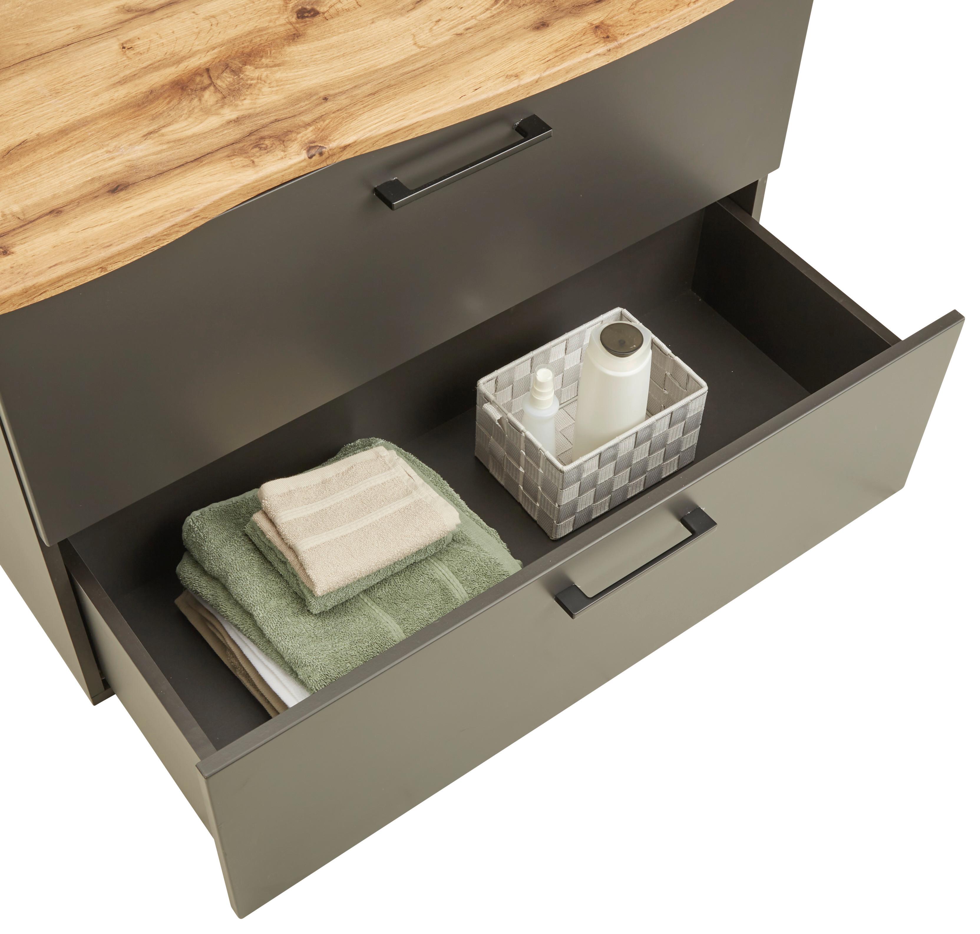 TVÄTTSTÄLLSUNDERSKÅP TIMBER -EXKLUSIV- - Modern, metall/trämaterial (90/61/45cm) - Premium Living