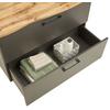 TVÄTTSTÄLLSUNDERSKÅP TIMBER -EXKLUSIV- - Modern, metall/trämaterial (90/61/45cm) - Premium Living