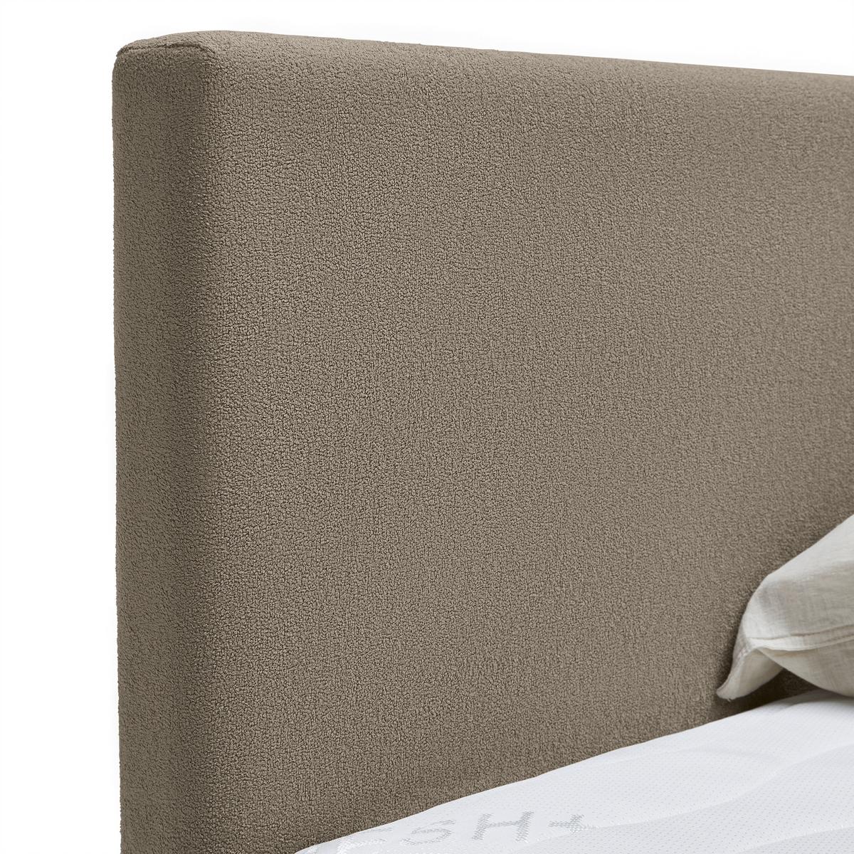 Boxspring Krevet Mira 2 - smeđa, Moderno, metal/tekstil (160/200cm) - Based