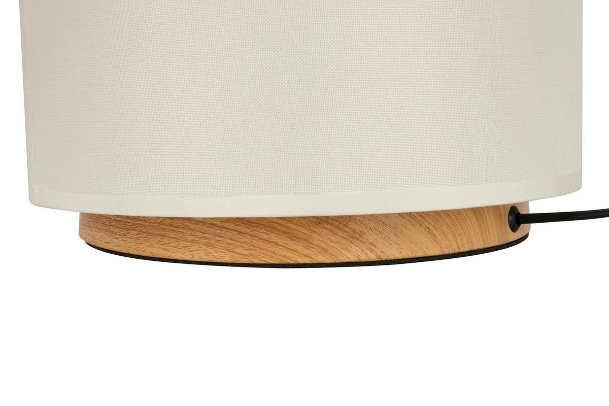 LAMPA STOJĄCA KUSUMA - biały, Design, tworzywo sztuczne/metal (30/83cm) - Collett's Monde