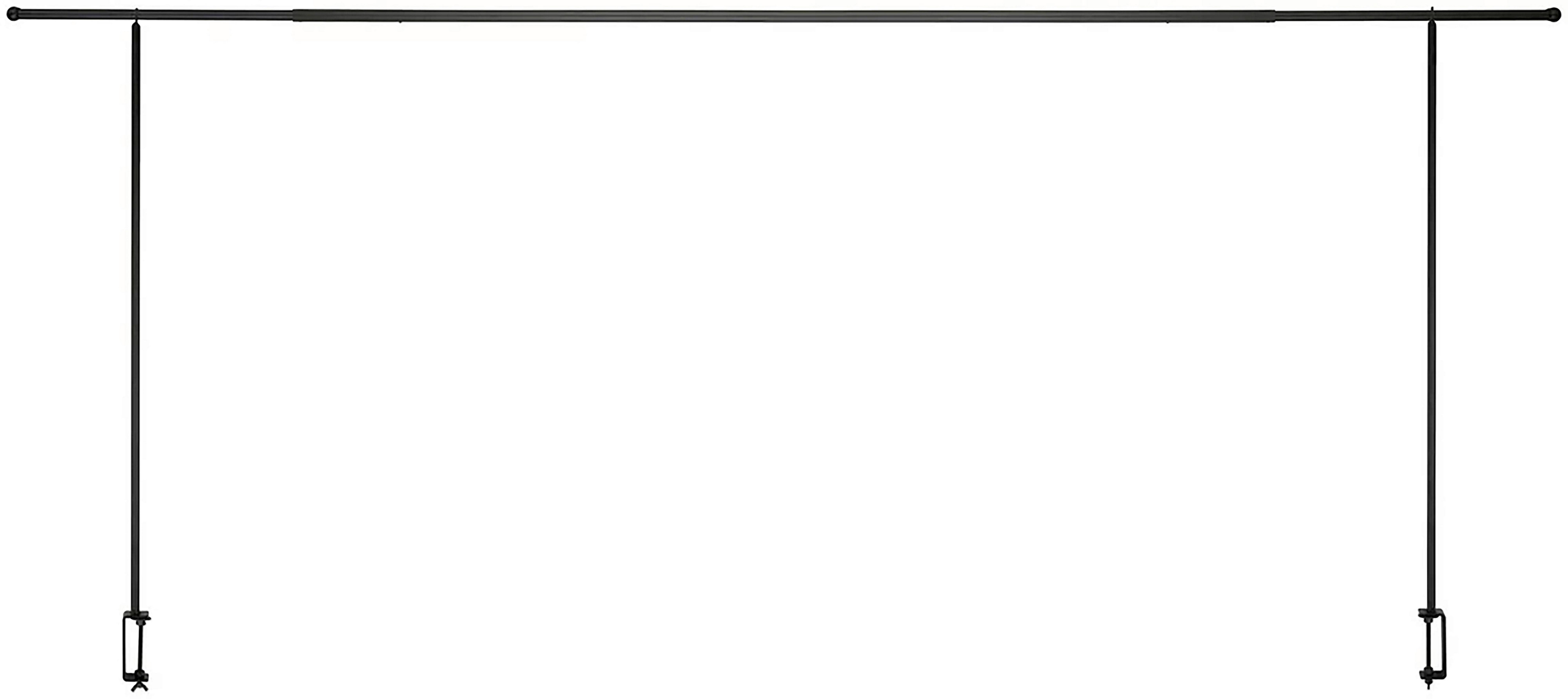 Postolje Za Dekoraciju Stola Rack - crna, metal (140-250/90/4cm) - Mömax