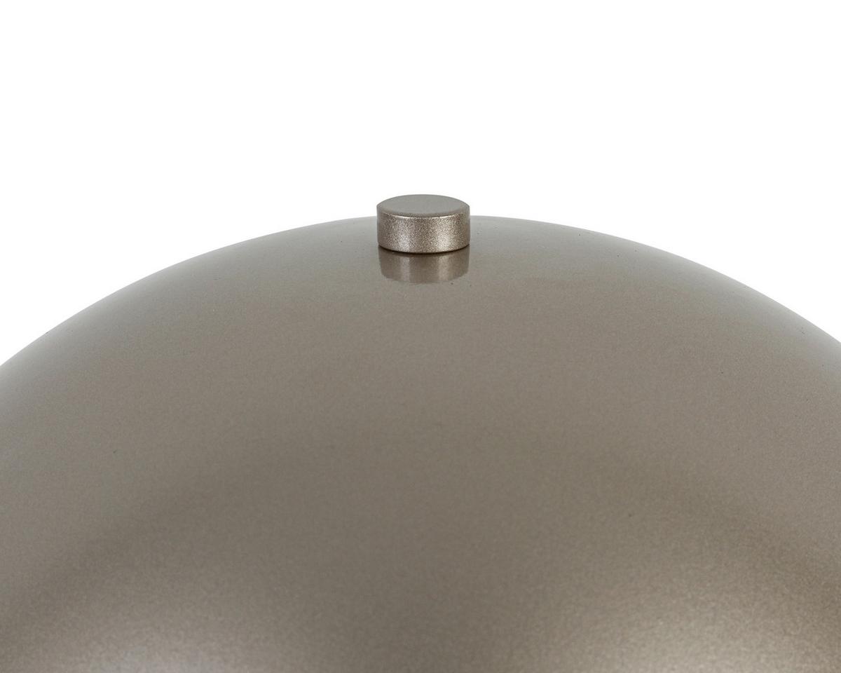 Tischleuchte Cesar Champagnerfarben max. 25 Watt - Champagner, MODERN, Kunststoff/Metall (23/23/30cm) - Mömax