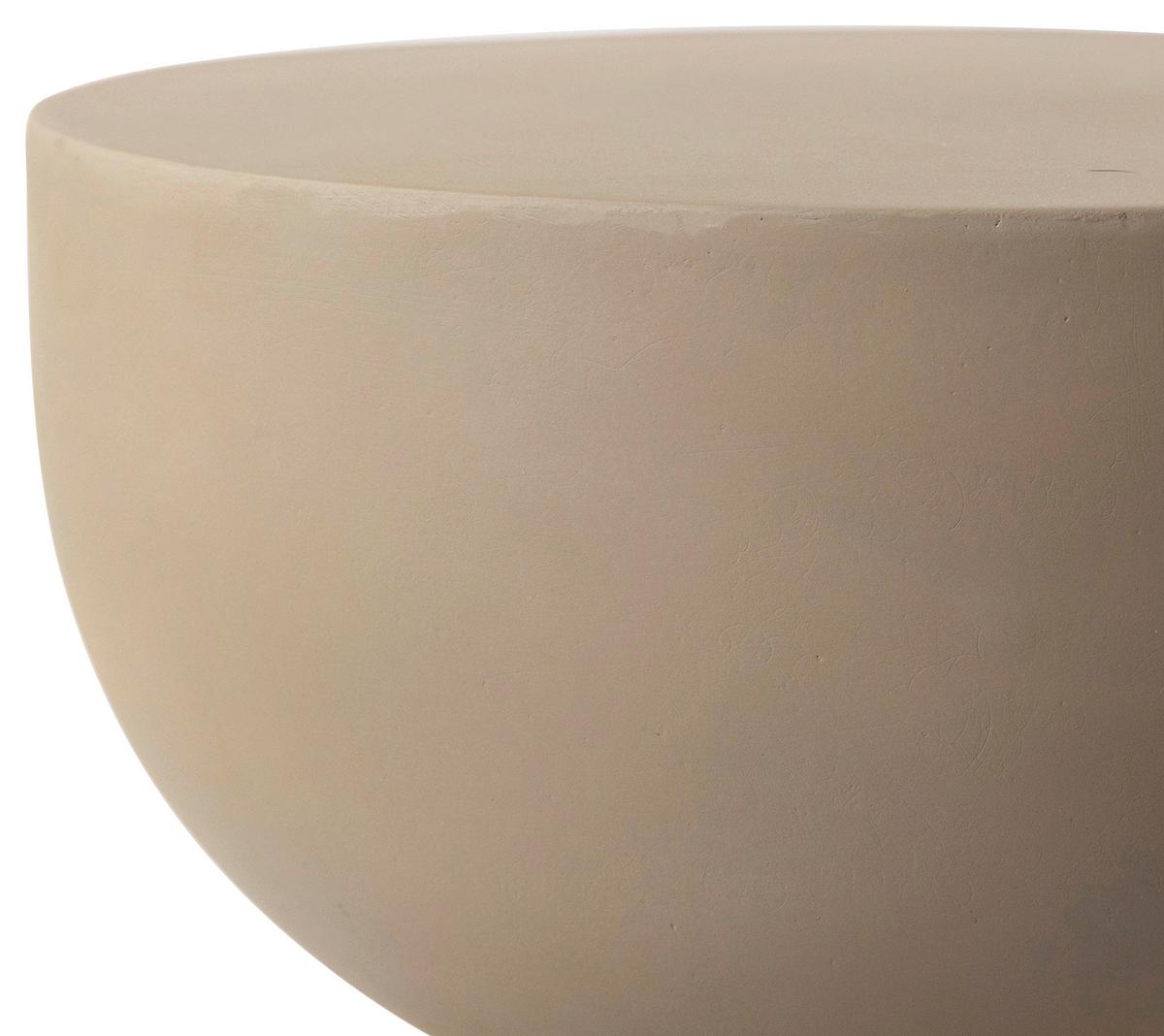 STOLIK KAWOWY KEPRNIK - greige, Design, kamień (35/35/39cm) - MID.YOU