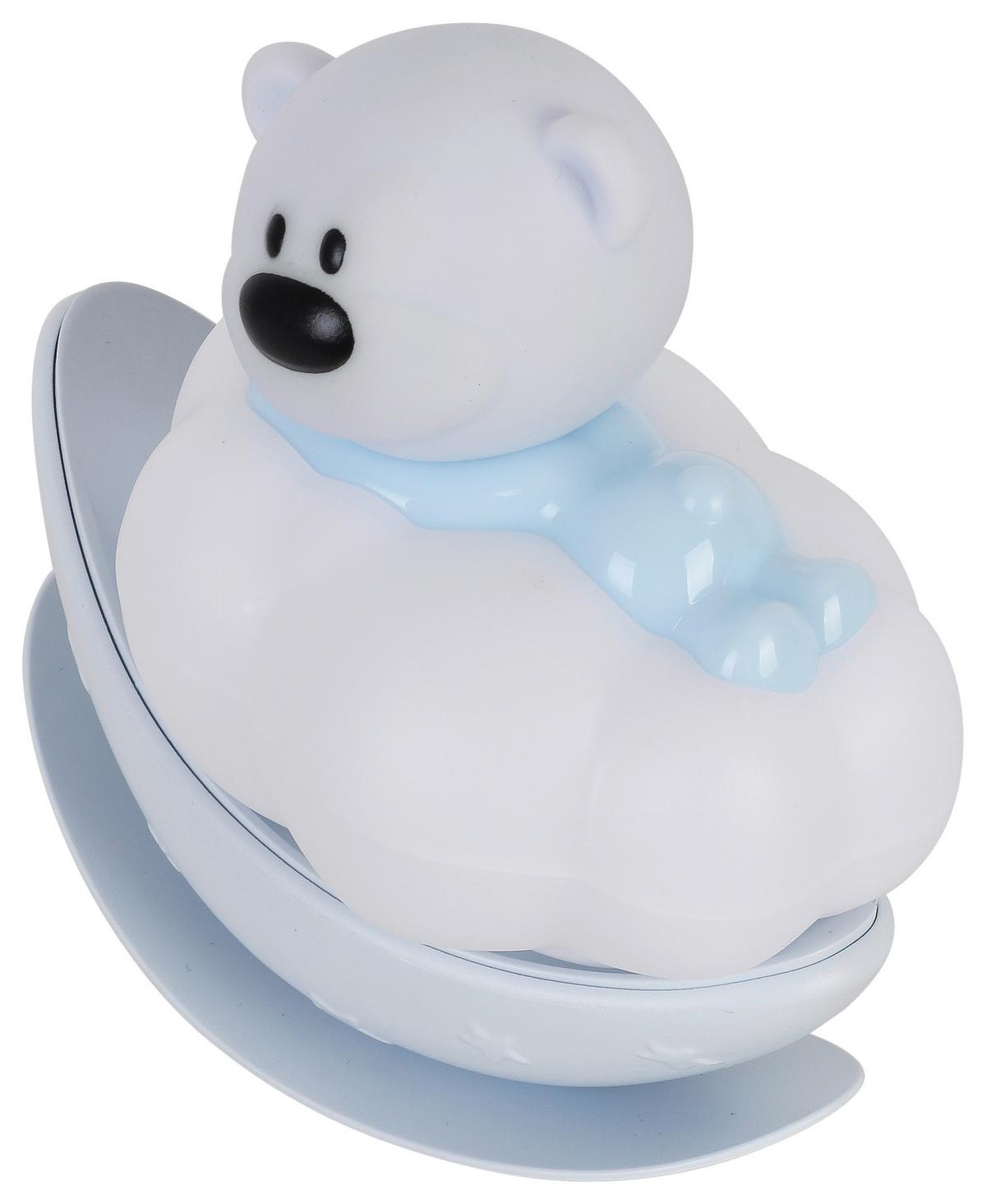 LED-Dekoleuchte Oli max. 2,5 Watt - Hellblau, Modern, Kunststoff (6,7/11/11,5cm) - Modern Living