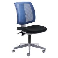 Drehstuhl My Flexo Blau/Schwarz - Blau/Schwarz, MODERN, Kunststoff/Textil (59/90/65cm) - MID.YOU