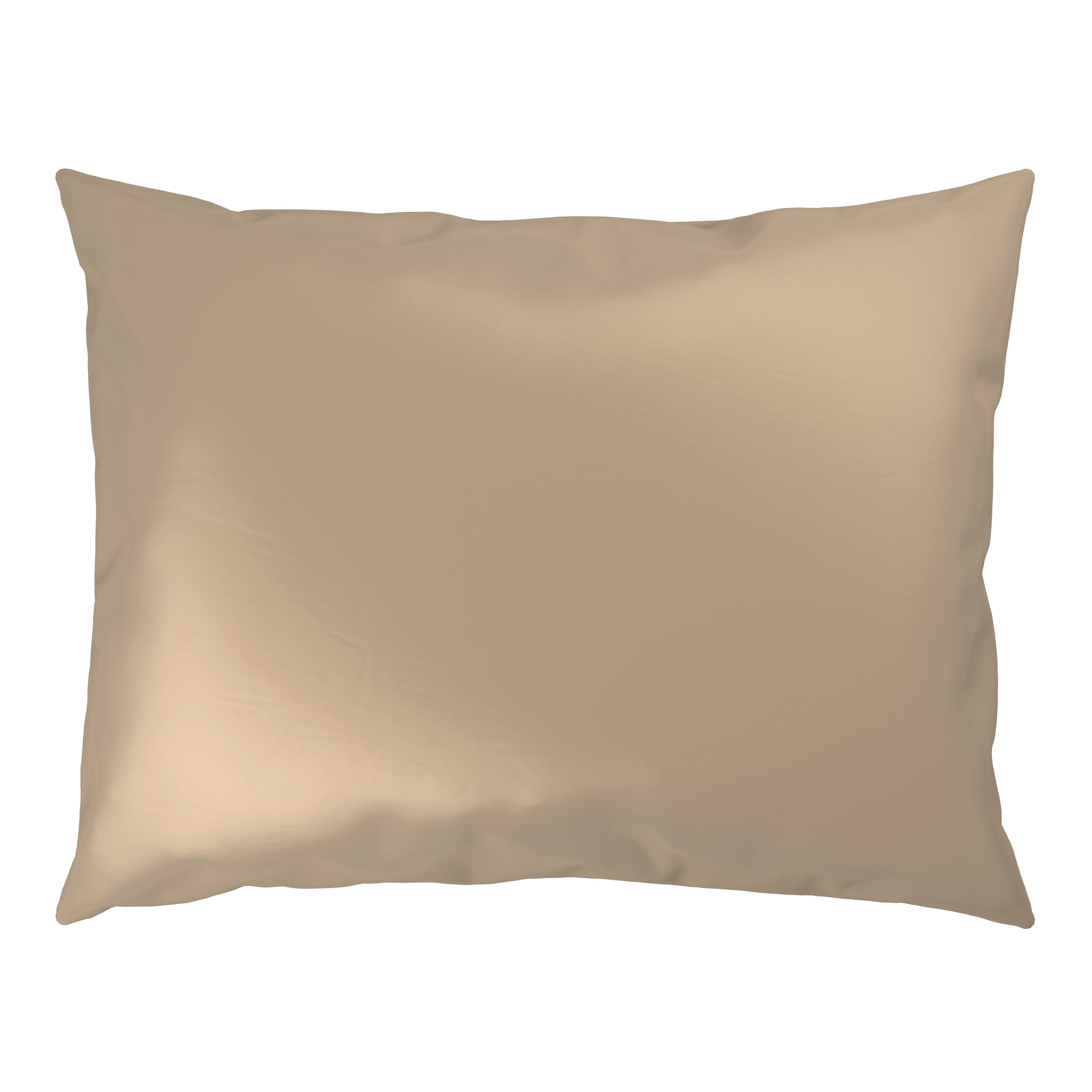 Kissenhülle Xenia Uni Beige ca. 40x60cm - Beige, MODERN, Textil (40/60cm) - Premium Living