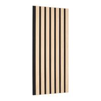 Panou acustic ASHLEY - stejar Bianco, Modern, plastic/lemn (60,5/28/1,2cm) - Modern Living