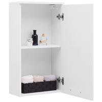 Viseći Element Fresh - bijela/boje kroma, Konvencionalno, drvni materijal/metal (40/75/20cm) - Modern Living
