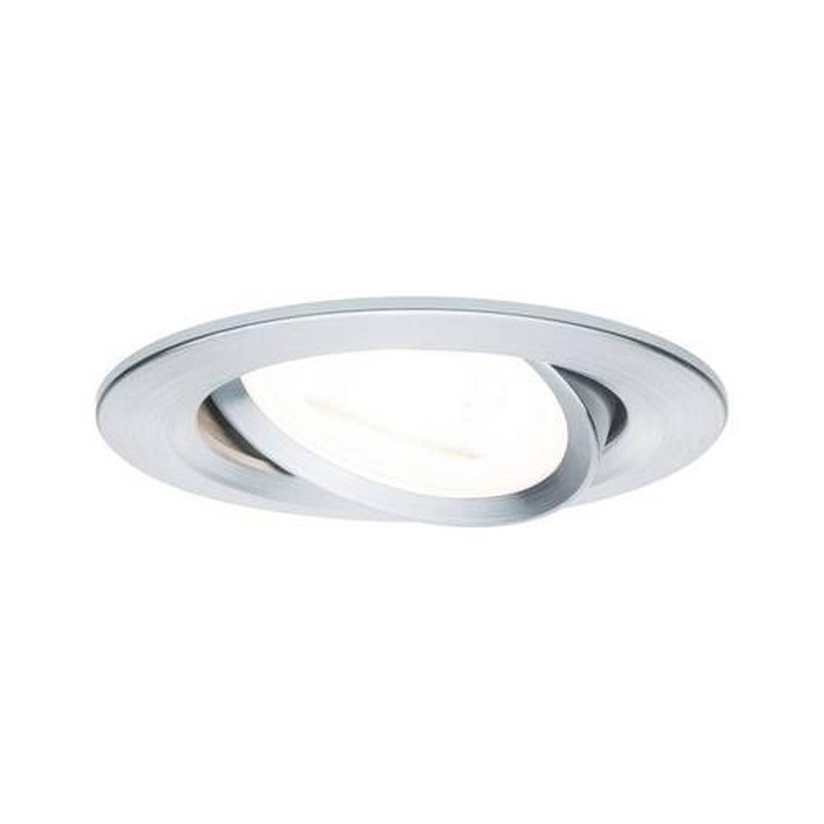 Deckenleuchte Nova in Alufarben max. 35 Watt - Basics (7,8cm) - Paulmann