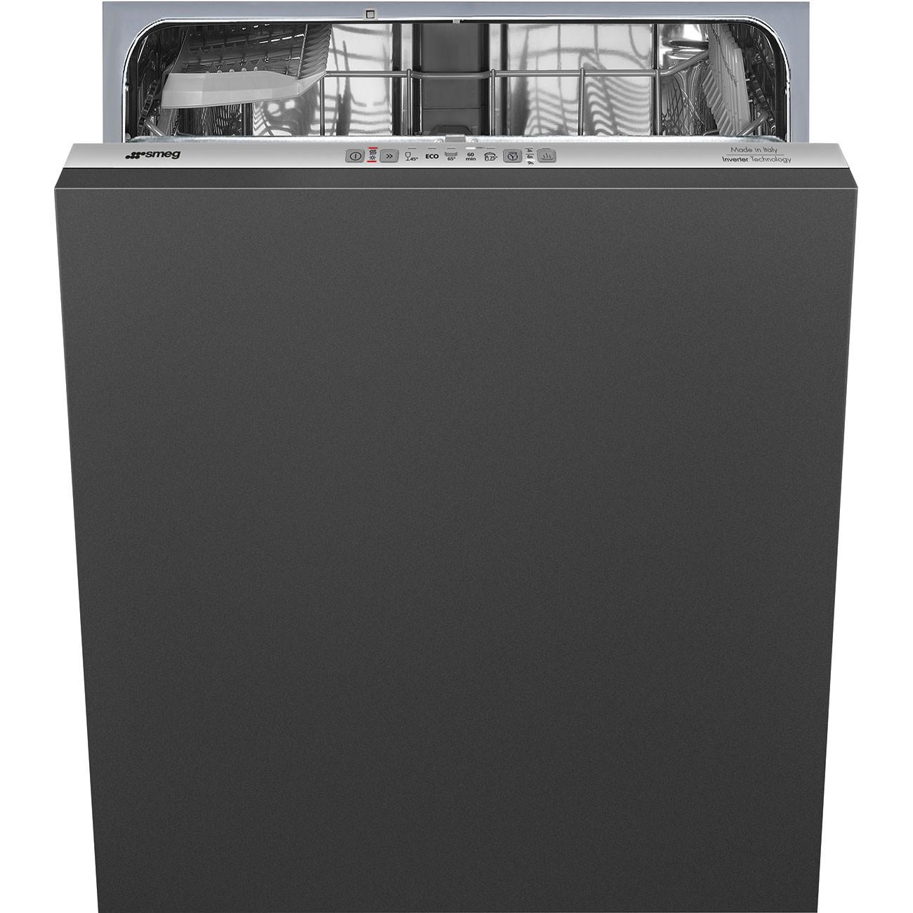 Geschirrspüler STL251CDE, vollintegrierbar - Natur (59,8/81,8/54,5cm) - SMEG