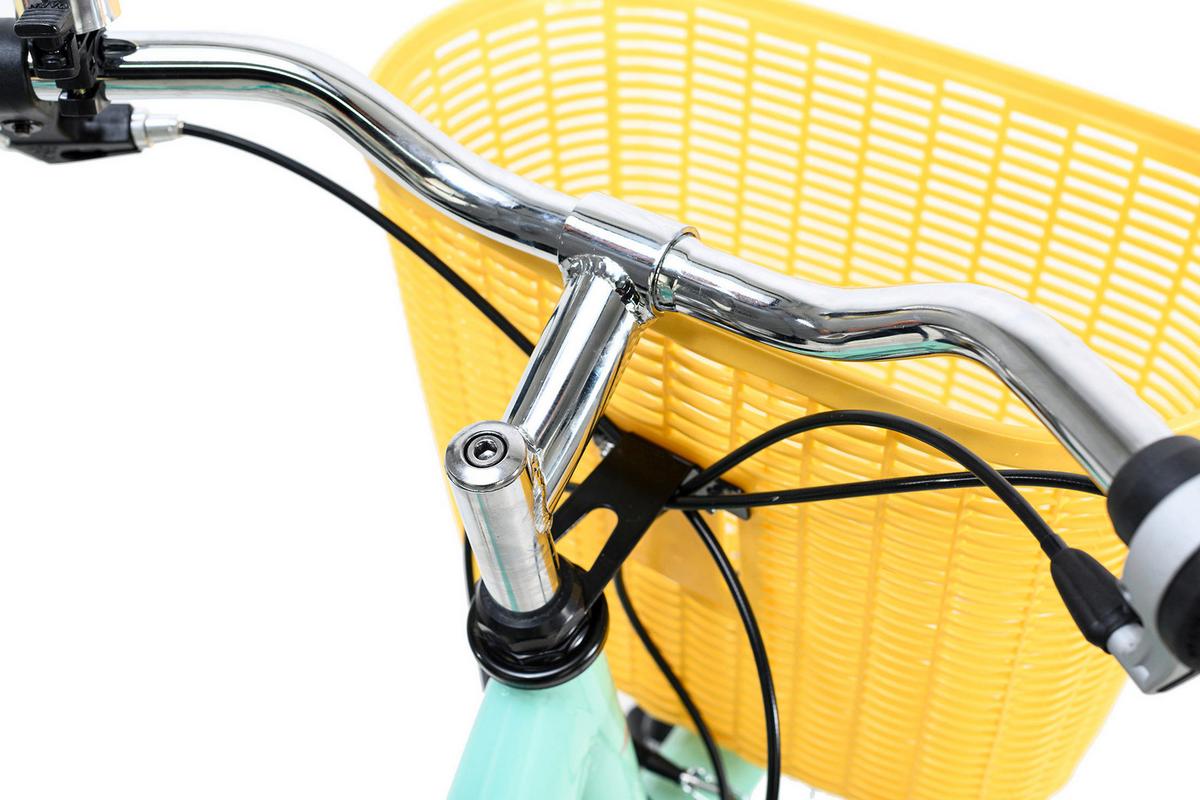 Citybike 26'' Cantaloupe RH 48cm - Gelb/Mintgrün, Basics, Metall (180/70cm) - Atrigo