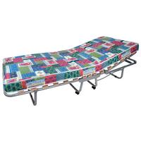 Zložljiva Postelja Luxor, 80x190 - barve aluminija, Moderno, kovina (80/40/190cm)