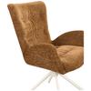 STOL MED ARMSTÖD STELLA - beige/brun, Design, metall/textil (58/91/65cm) - Mömax