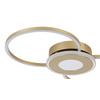 LED-TAKLAMPA ALEXANDER - kromfärg/cappuccino, Modern, metall/plast (57,5/28,5/6cm) - Mömax