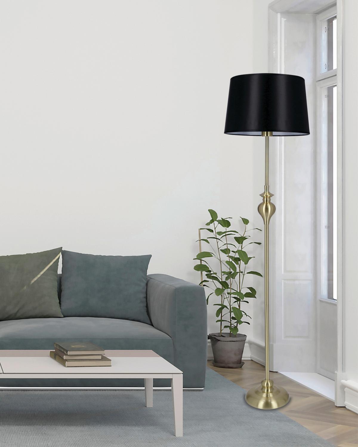 Podna Svjetiljka Prima - crna, Konvencionalno, metal (35/35/135cm)
