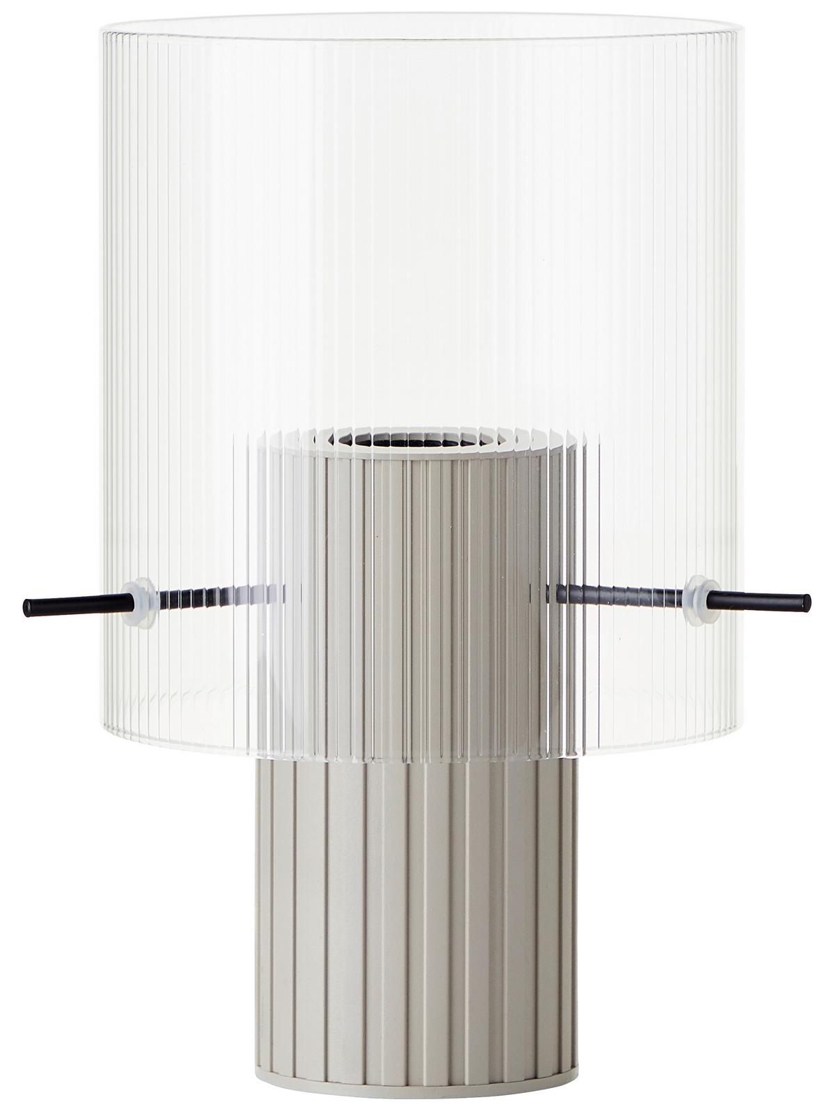 LAMPA STOŁOWA 70135A09 GÖTEBORG - beżowy/przezroczysty, Konventionell, metal/szkło (14/22cm) - Dieter Knoll