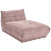 Modul Sofa Giselle Ottomane Altrosa - Altrosa, Trend, Textil (105/80/185cm) - Livetastic
