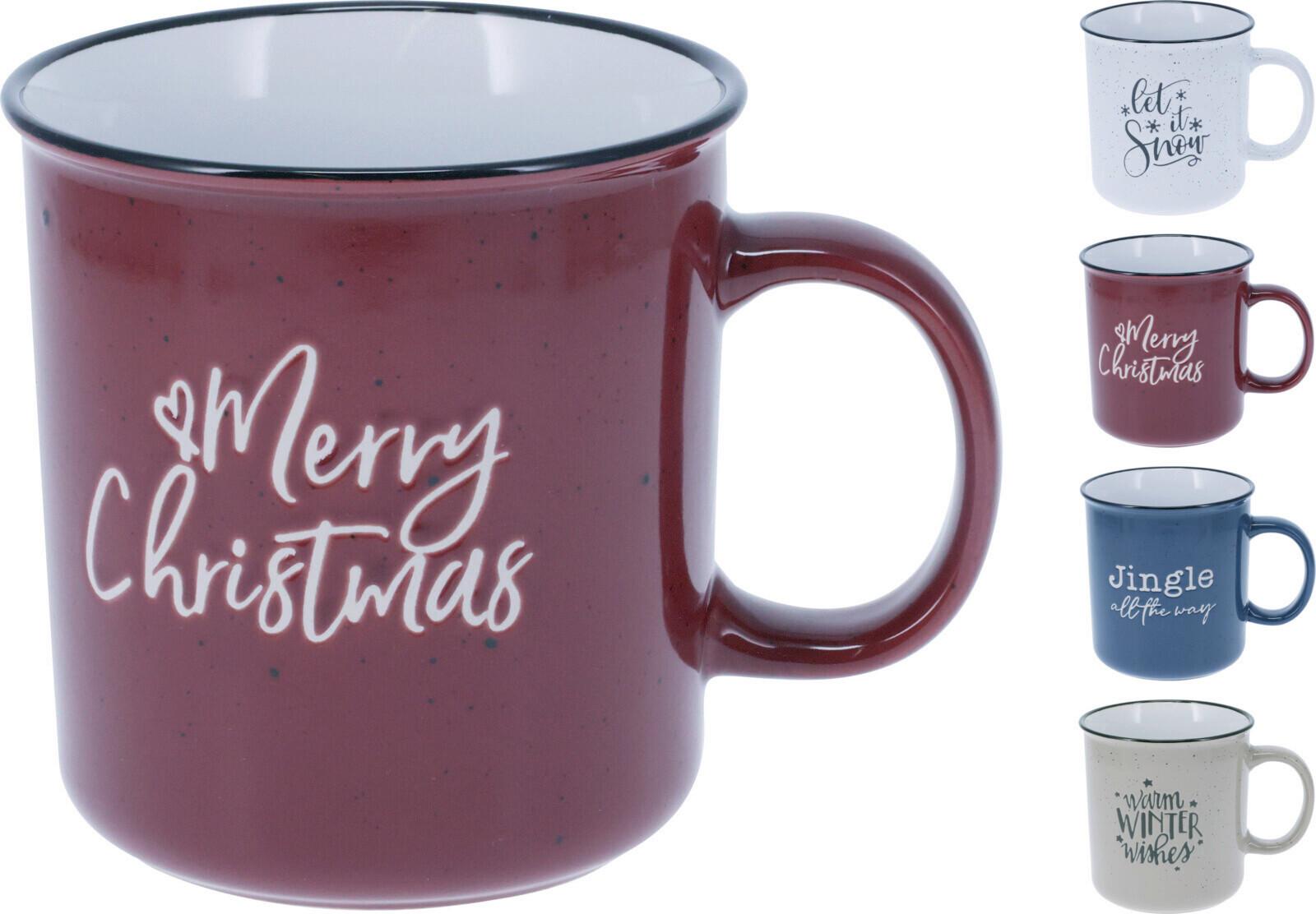 Óriáscsésze Merry - L - többszínű, kerámia (710ml)
