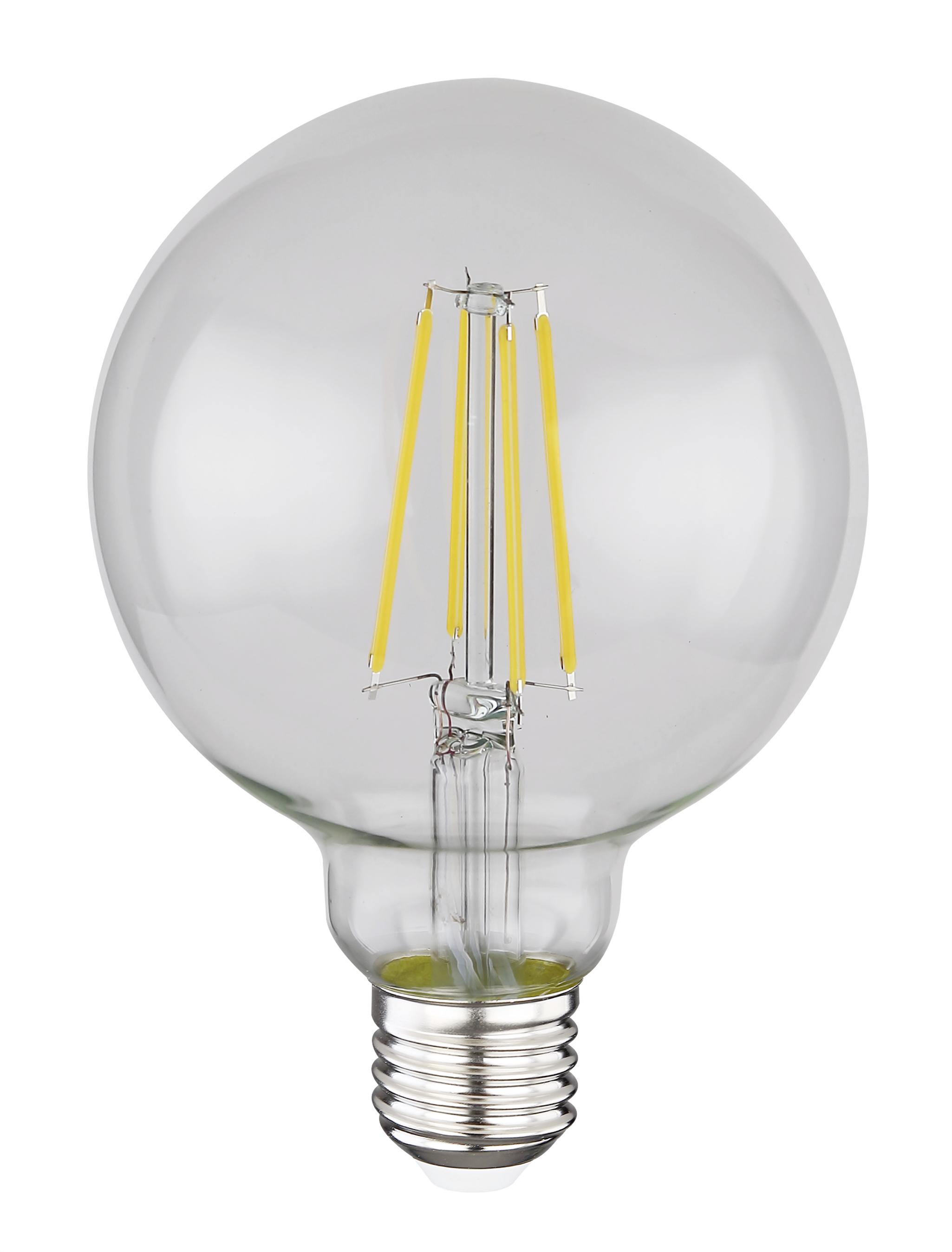 LED-Leuchtmittel 11526D max. 7 Watt - Glas/Metall (9,5/14cm) - Modern Living
