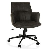 Vrtljivi Stol Solao Life, Temno Zelena - temno siva/črna, Moderno, kovina/umetna masa (54/85/70cm) - MID.YOU