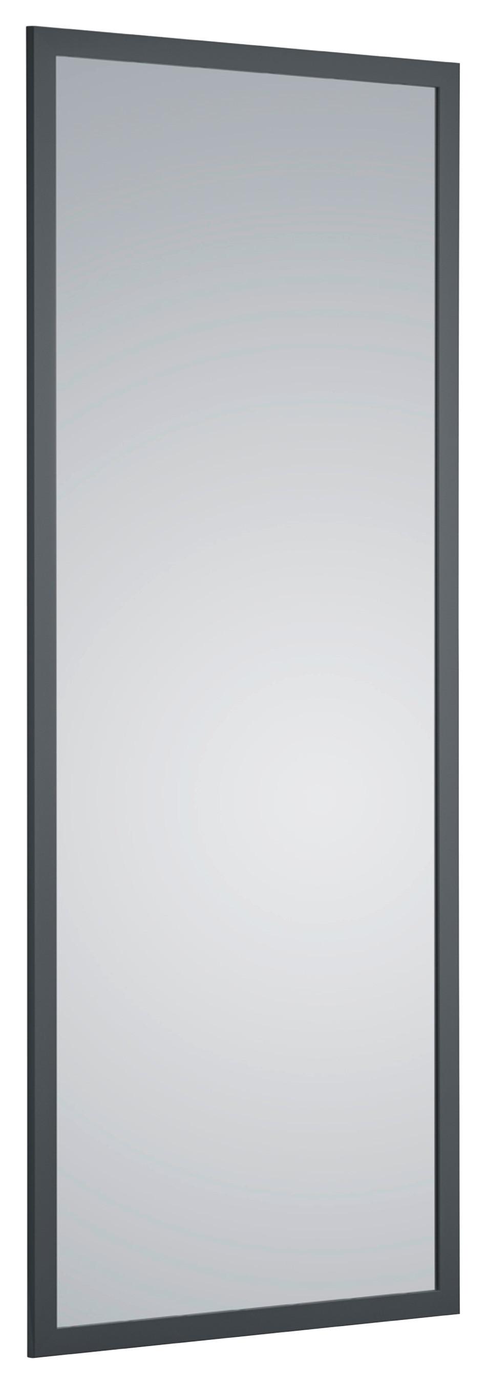 Spiegel Tabea Anthrazit ca. 66x166cm - Anthrazit, KONVENTIONELL, Glas/Holzwerkstoff (66/166cm) - Mömax