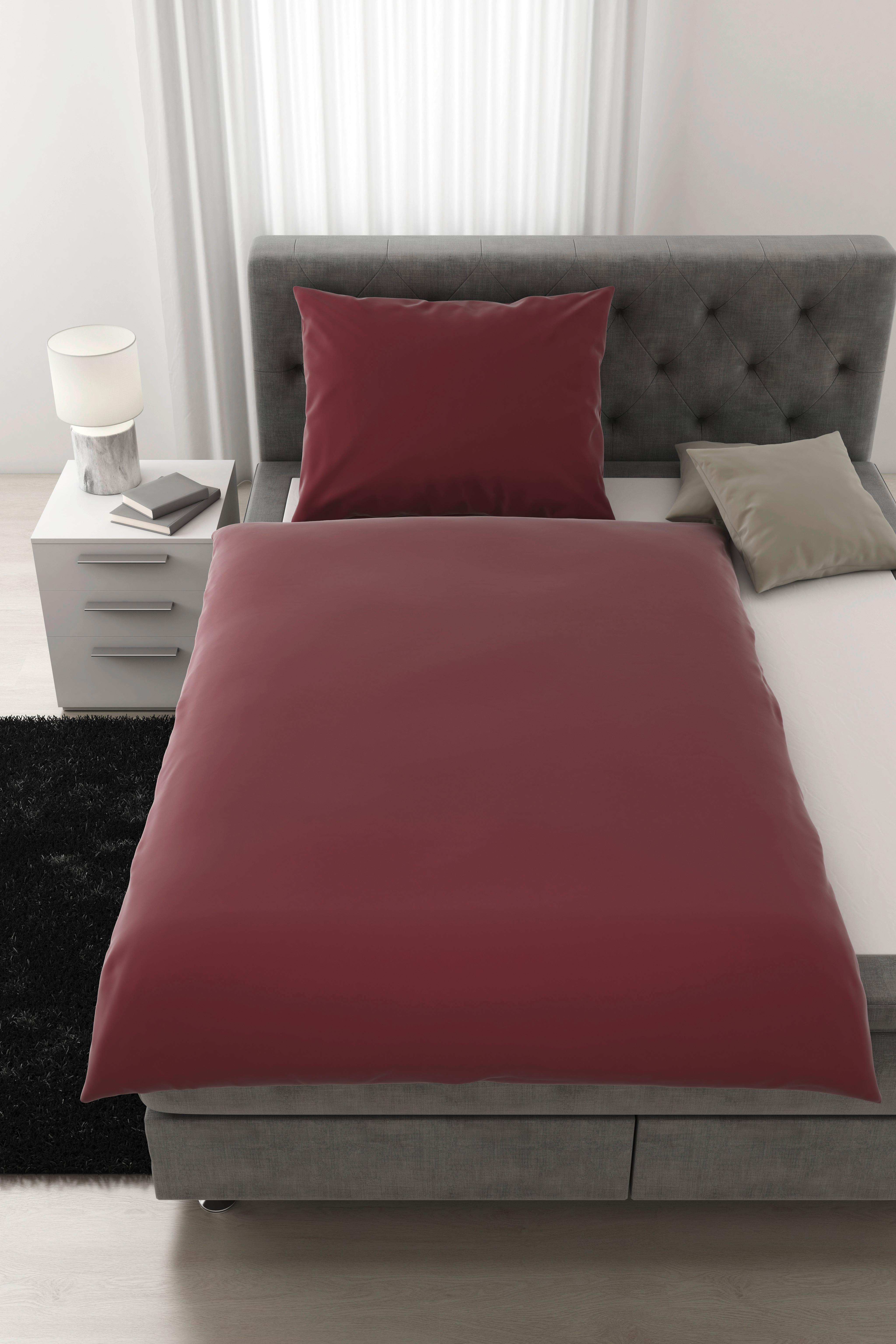 Posteljnina Alex Uni - barve gozdnih sadežev, Moderno, tekstil (140/200cm) - Premium Living
