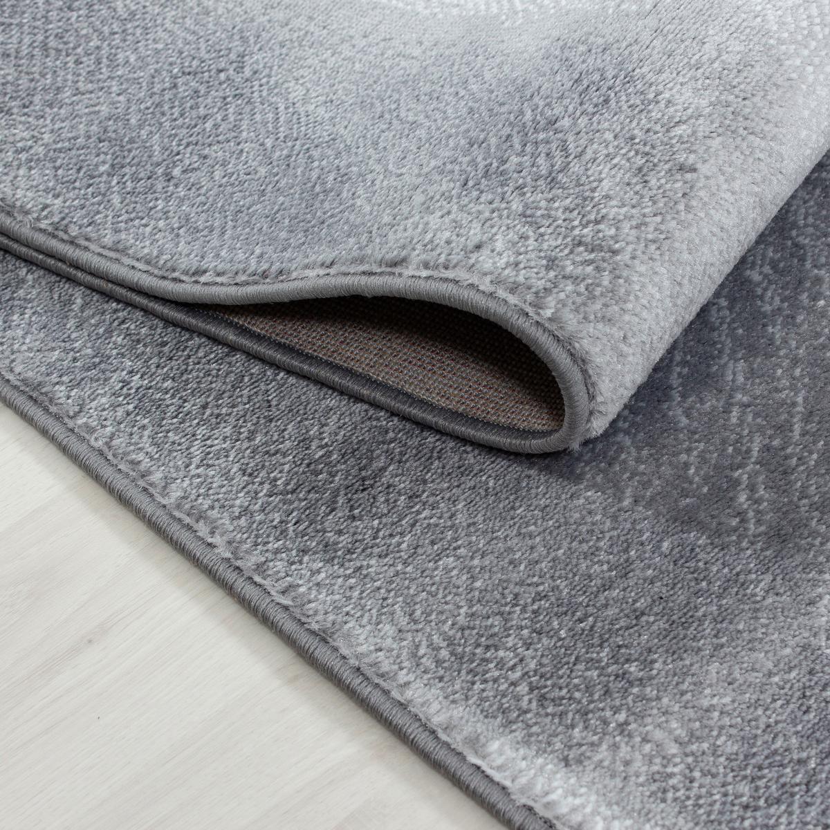 Webteppich Parma Schwarz ca. 120x170cm - Schwarz, KONVENTIONELL, Textil (120/170cm) - Novel