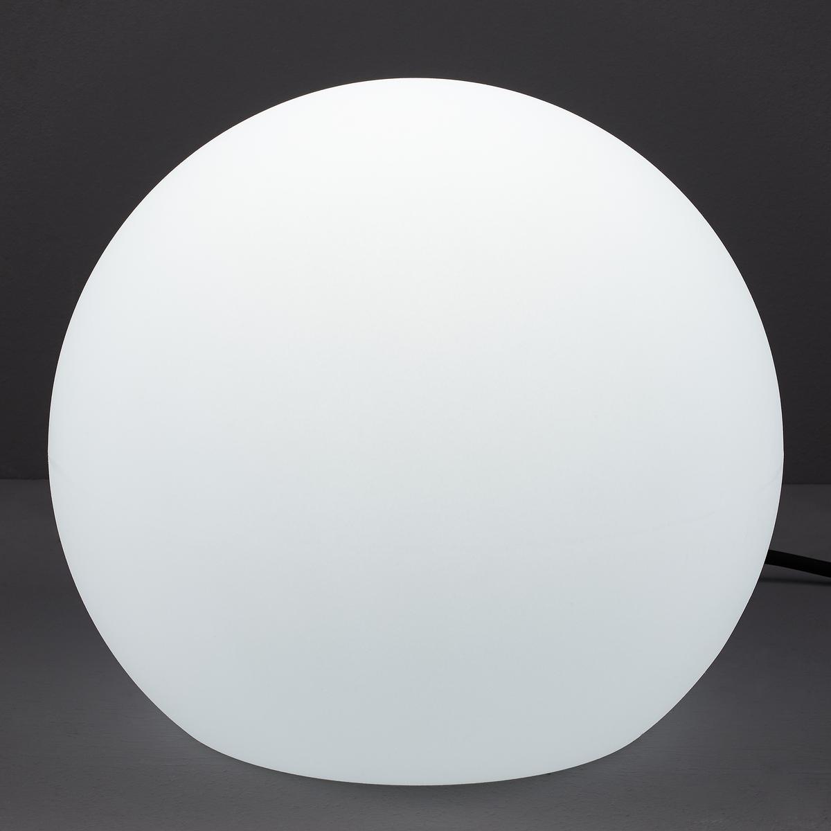 ZEWNĘTRZNA LAMPA KULA BULY 30 LUMBL030OFNW - biały/przezroczysty, Design, tworzywo sztuczne (30cm) - Newgarden