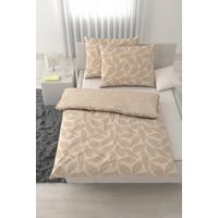 Lenjerie de pat Nature Home Wende, cca. 2x50x70/200x220 cm - bej, textil (200/220cm) - Mömax