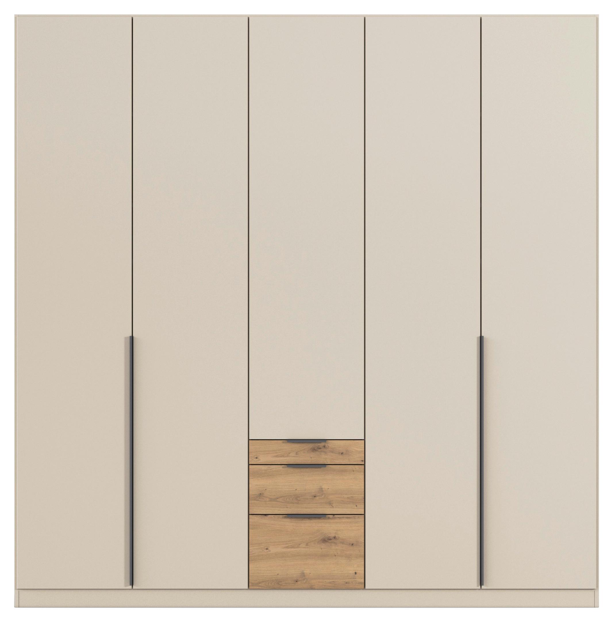 DULAP USI ROTATIVE ALABAMA - culoare lemn stejar/stejar Artisan, Modern, material pe bază de lemn (226/229/54cm) - Modern Living