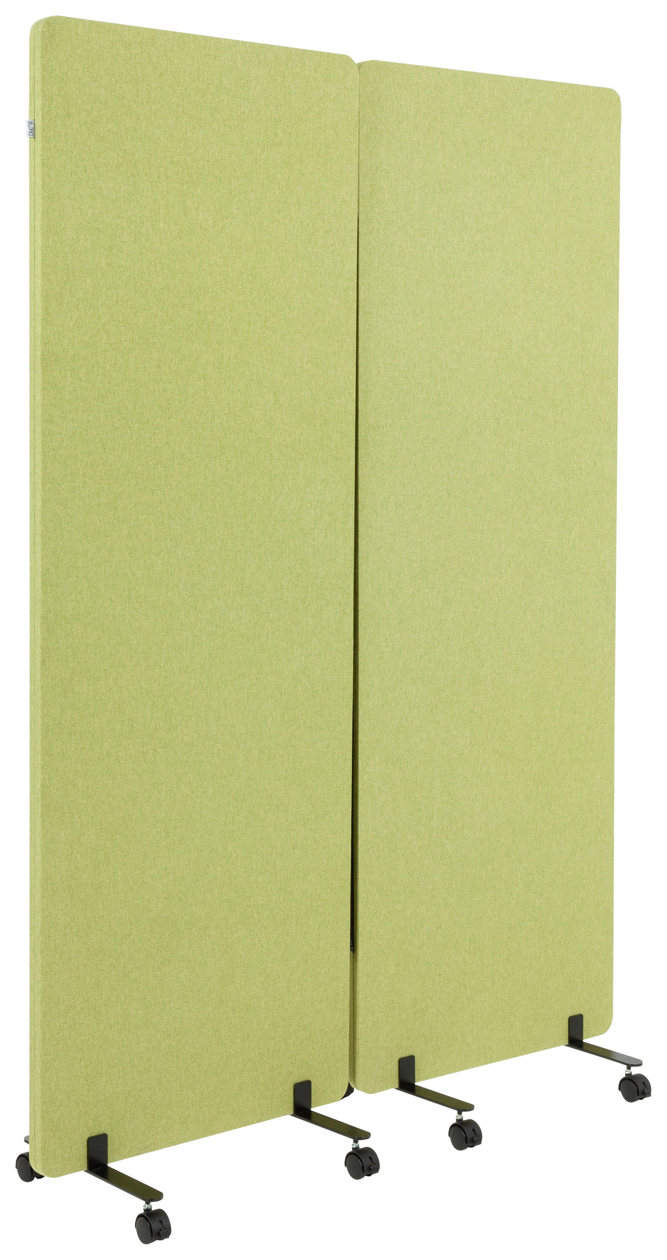 Pregradna Stena Flexmiut, Svetlo Zelena - svetlo zelena, Basics, kovina/umetna masa (60/177/35cm) - MID.YOU