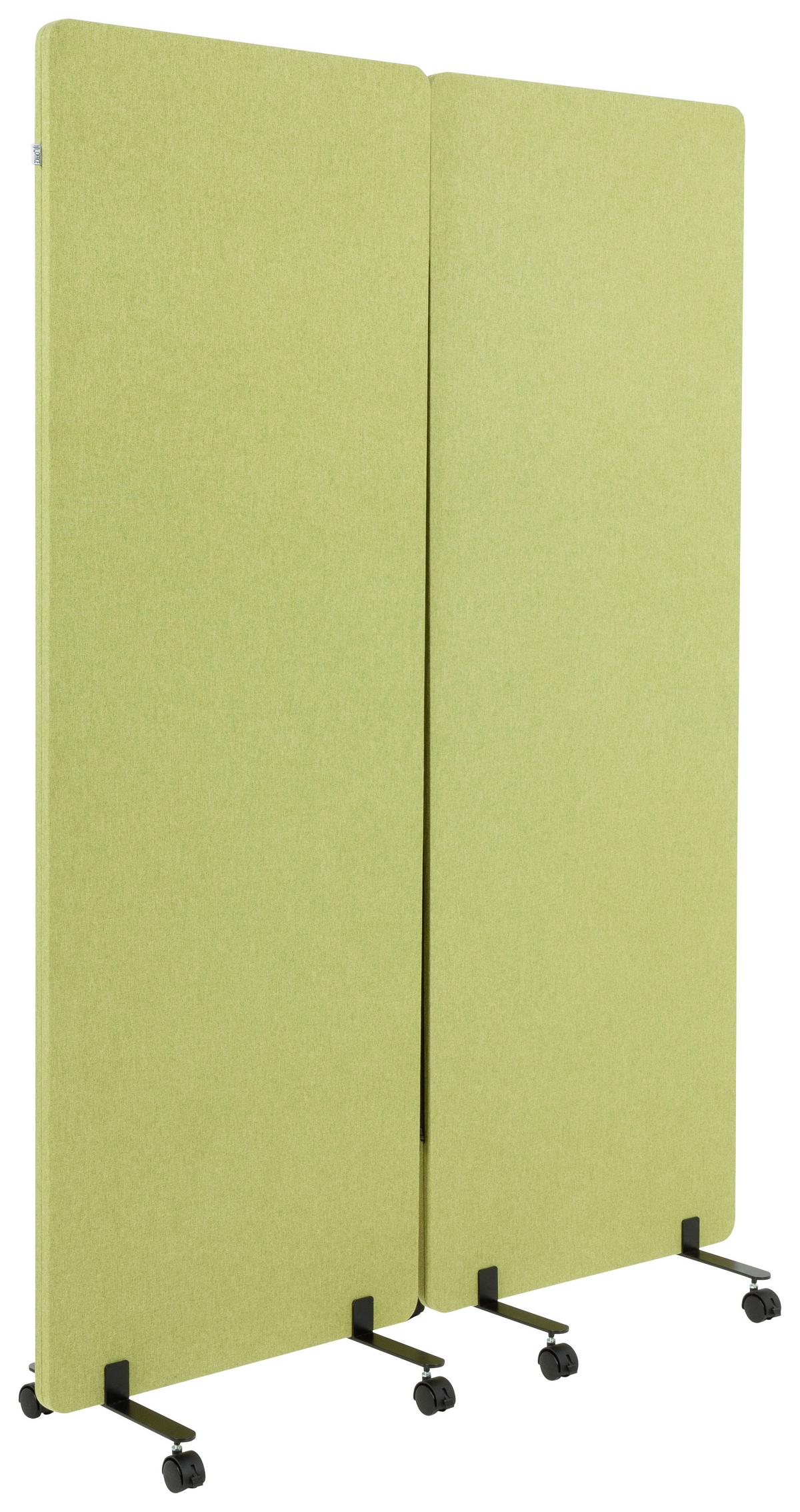 Pregradna Stena Flexmiut, Svetlo Zelena - svetlo zelena, Basics, kovina/umetna masa (60/177/35cm) - MID.YOU
