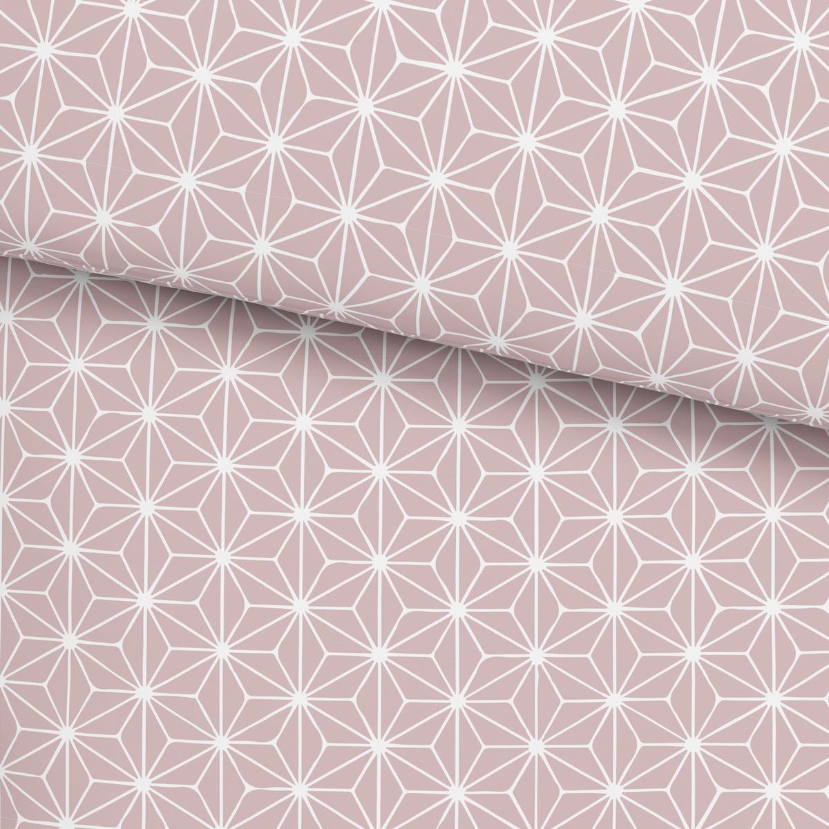 Bettwäsche Emma in Altrosa ca. 135x200cm - Altrosa, KONVENTIONELL, Textil (135/200cm) - Modern Living