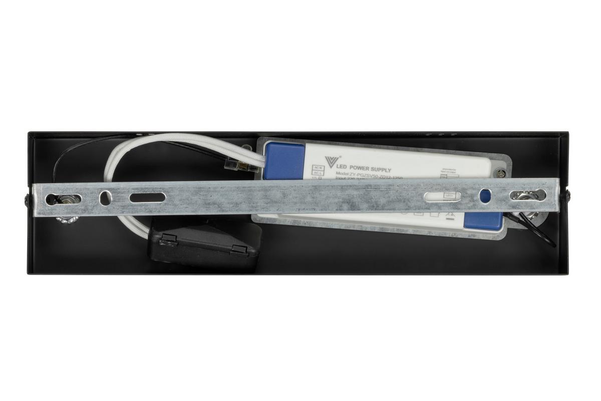 LAMPA WISZĄCA LED SEGIN *SBN* - czarny, Design, tworzywo sztuczne/metal (101/25/150cm) - Novel