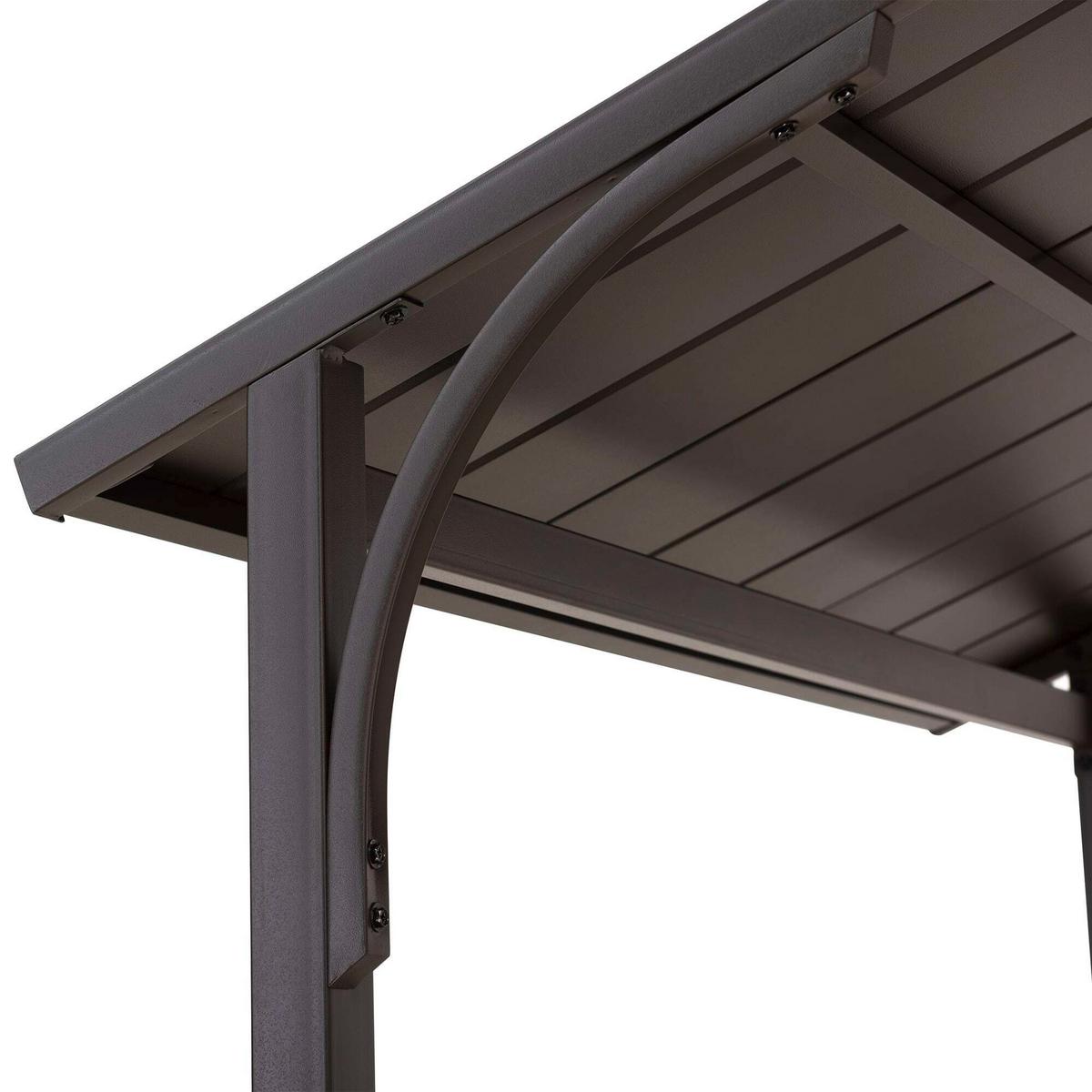 Pavillon Ecrins Braun - Braun, Basics, Metall (242/248/153cm) - Modante