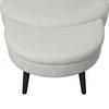 SESSEL BIANCA - Naturfarben/Grau, MODERN, Holz/Textil (111/69/152cm) - Bessagi Home