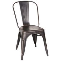 Stol Vantaggio Comfort, Črna, Zlata - zlate barve/črna, Basics, kovina (44/84/54cm) - MID.YOU