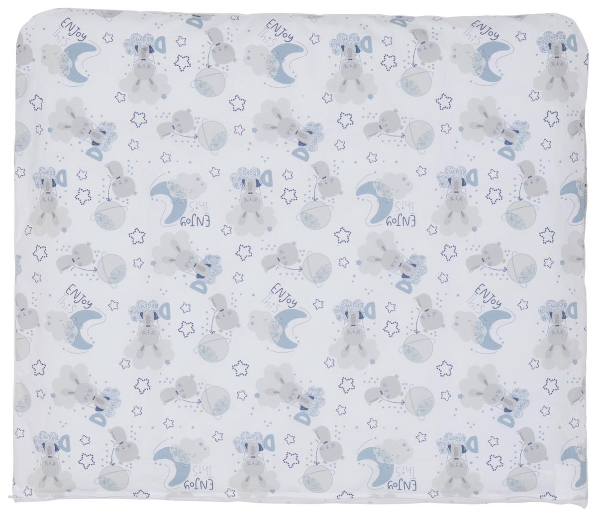 MATA DO PRZEWIJANIA 125321 - biały, Basics, tkanina (85/75cm) - Avelia
