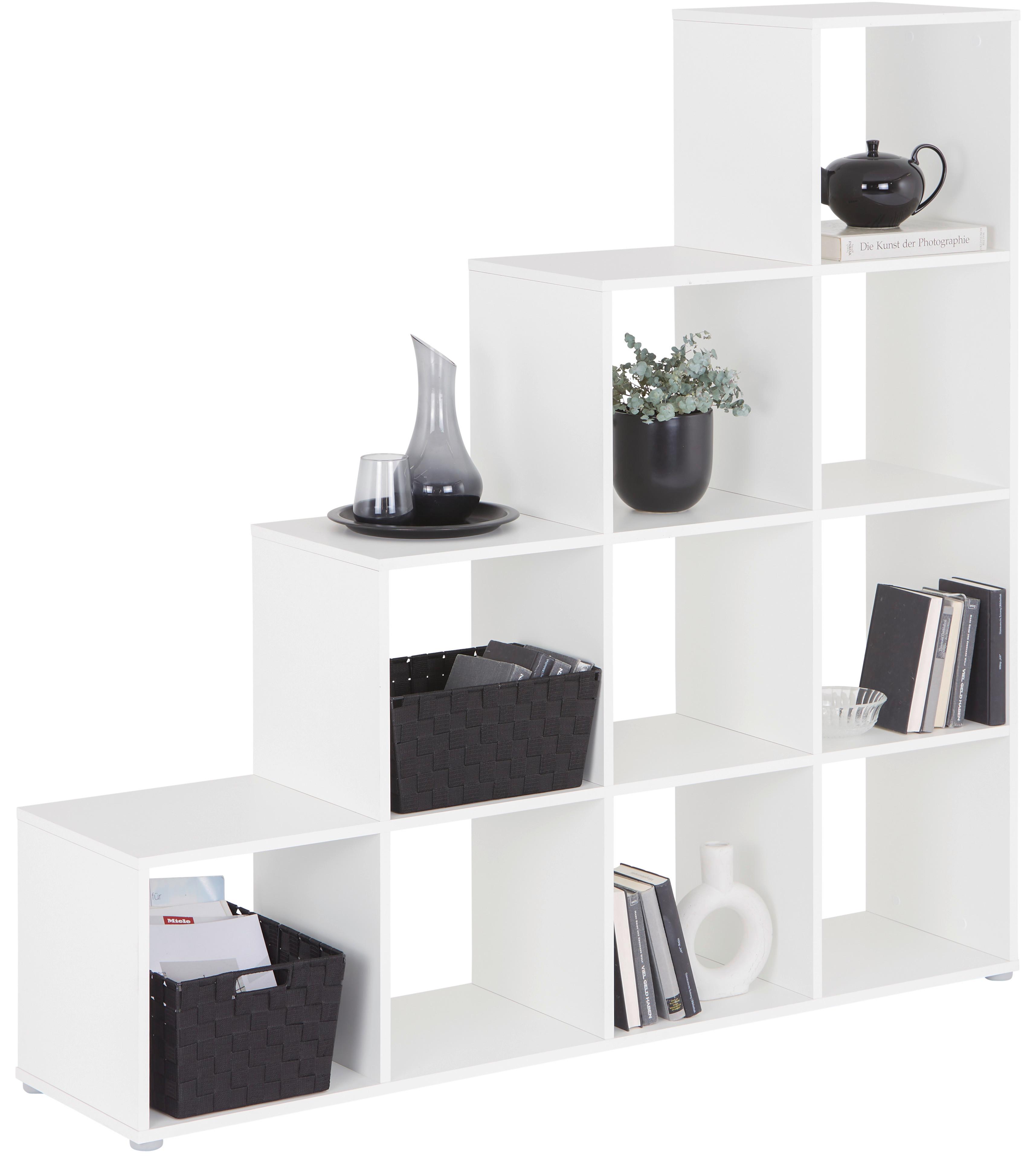 Separator de cameră PISA 4 - alb, Modern, material pe bază de lemn (149/148/35cm) - Modern Living