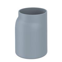 Zahnputzbecher Naime in Grau - Grau, Modern, Kunststoff (8/11/7,1cm) - Premium Living