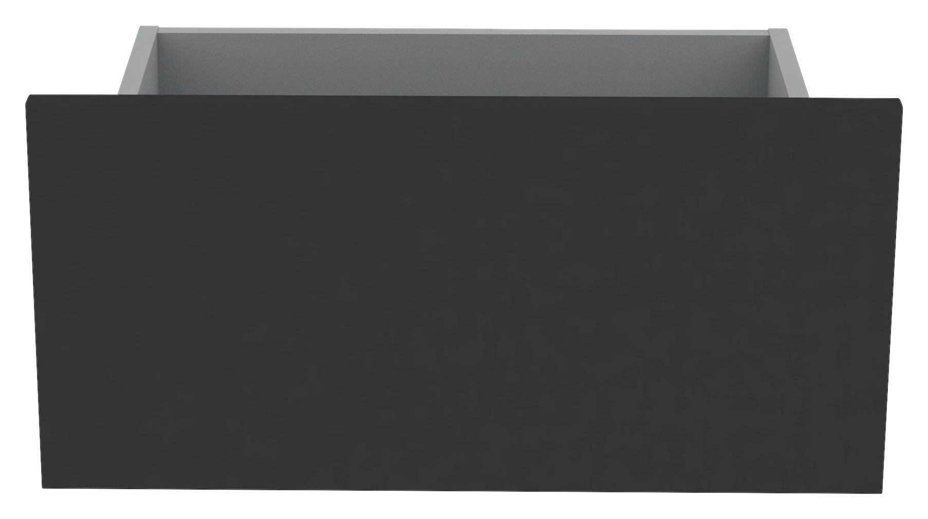 Ladica Unit - Elements - tamno siva, Moderno, drvni materijal (45,3/21,9/36,6cm) - Based